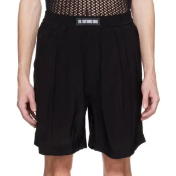 louis gabriel pleated shorts